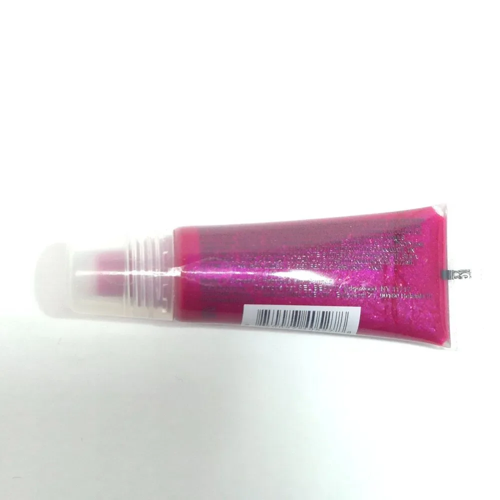Rinna Beauty Rebel Lip Gloss Sparkle Pink Shimmer Tube 7ml 0.23 fl oz